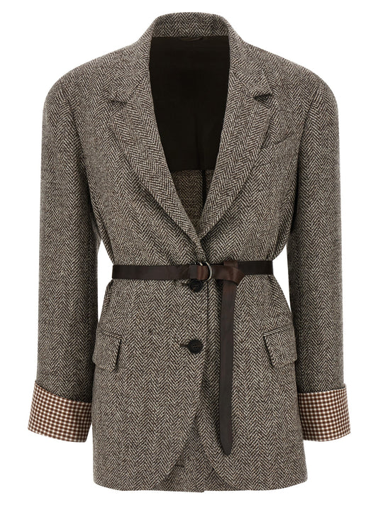 Belt blazer Blazer, suits