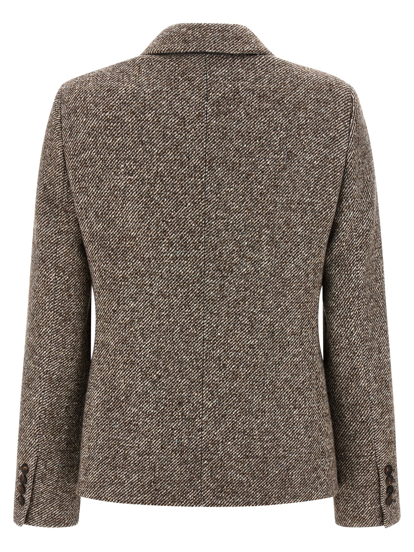 Double-breasted silk blend blazer Blazer, suits
