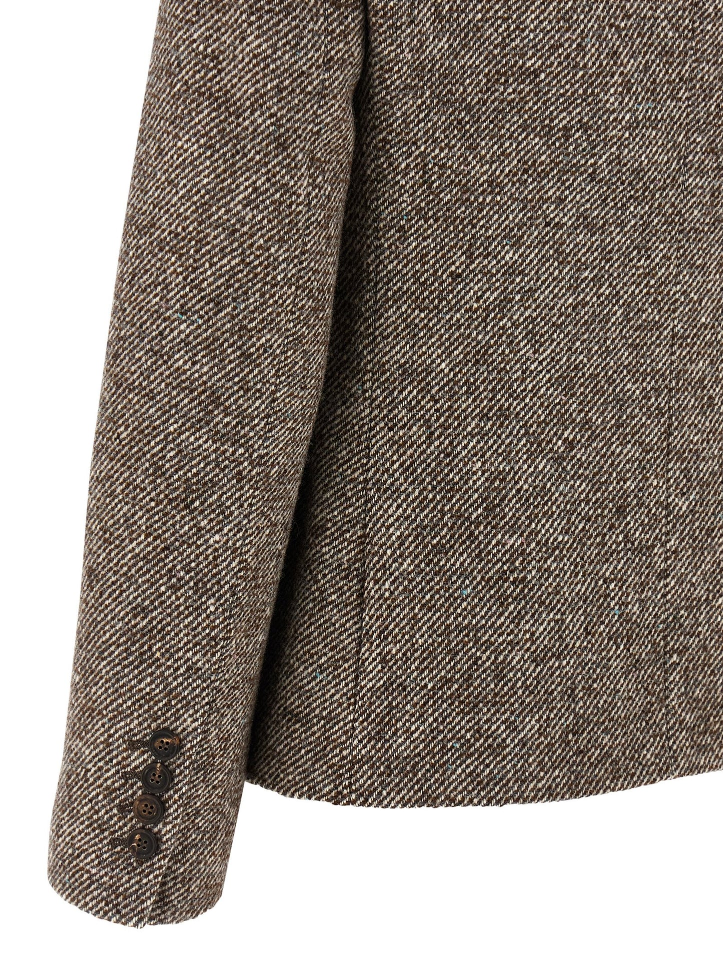 Double-breasted silk blend blazer Blazer, suits