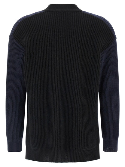 Two-tone cardigan Sweater, cardigans