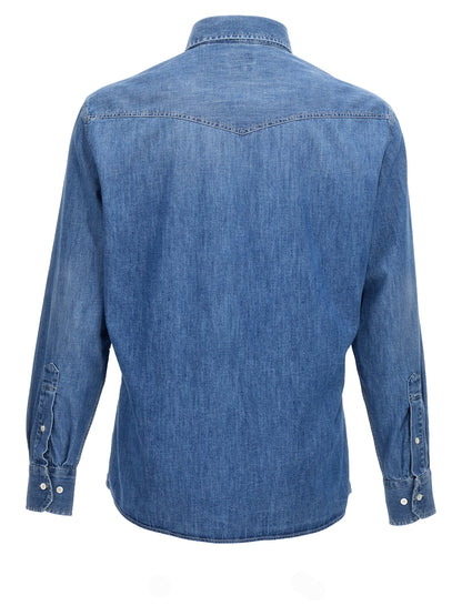 Denim shirt Shirt, blouse