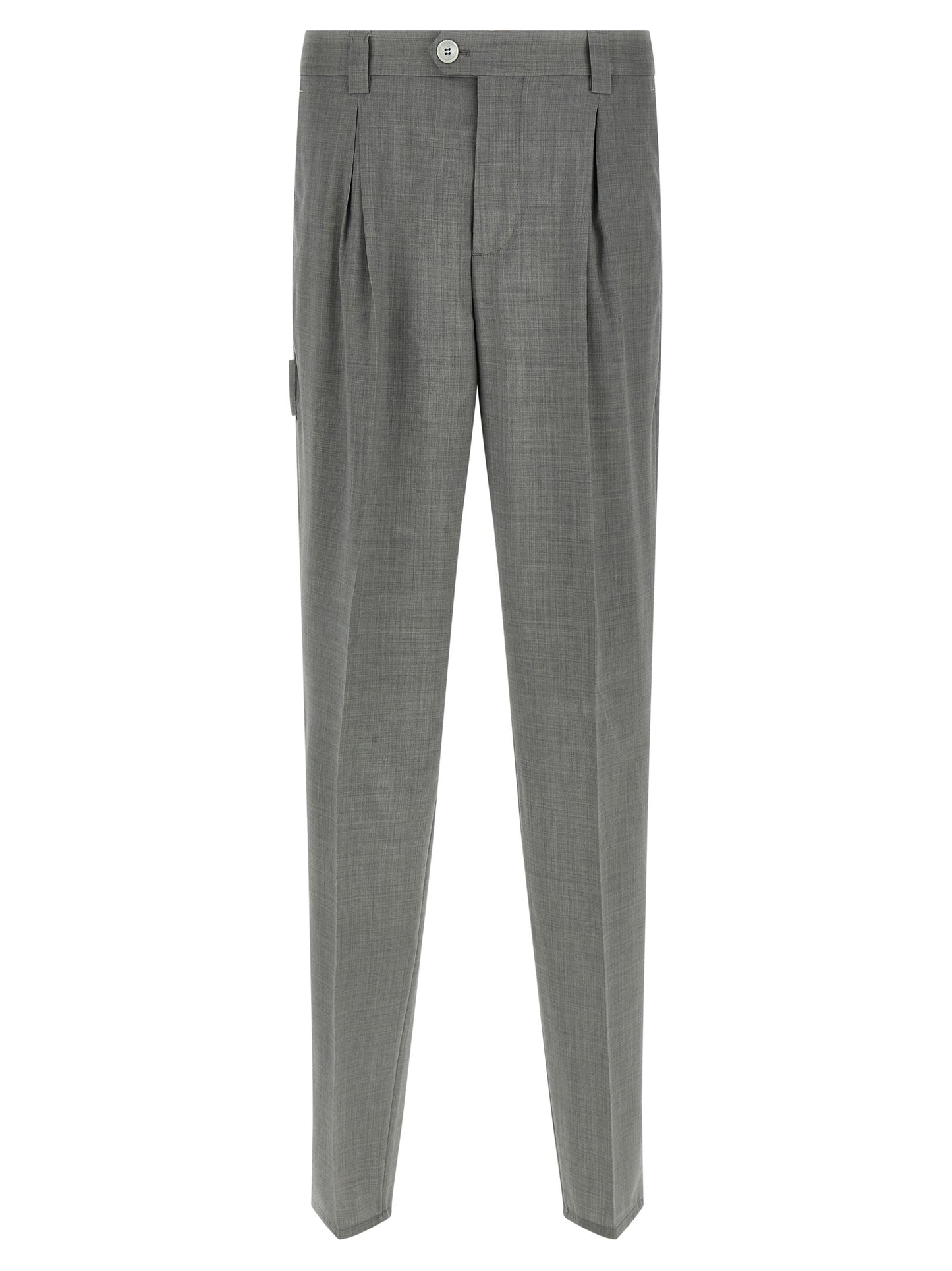 Mélange wool pants Pants