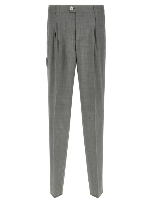 Mélange wool pants Pants