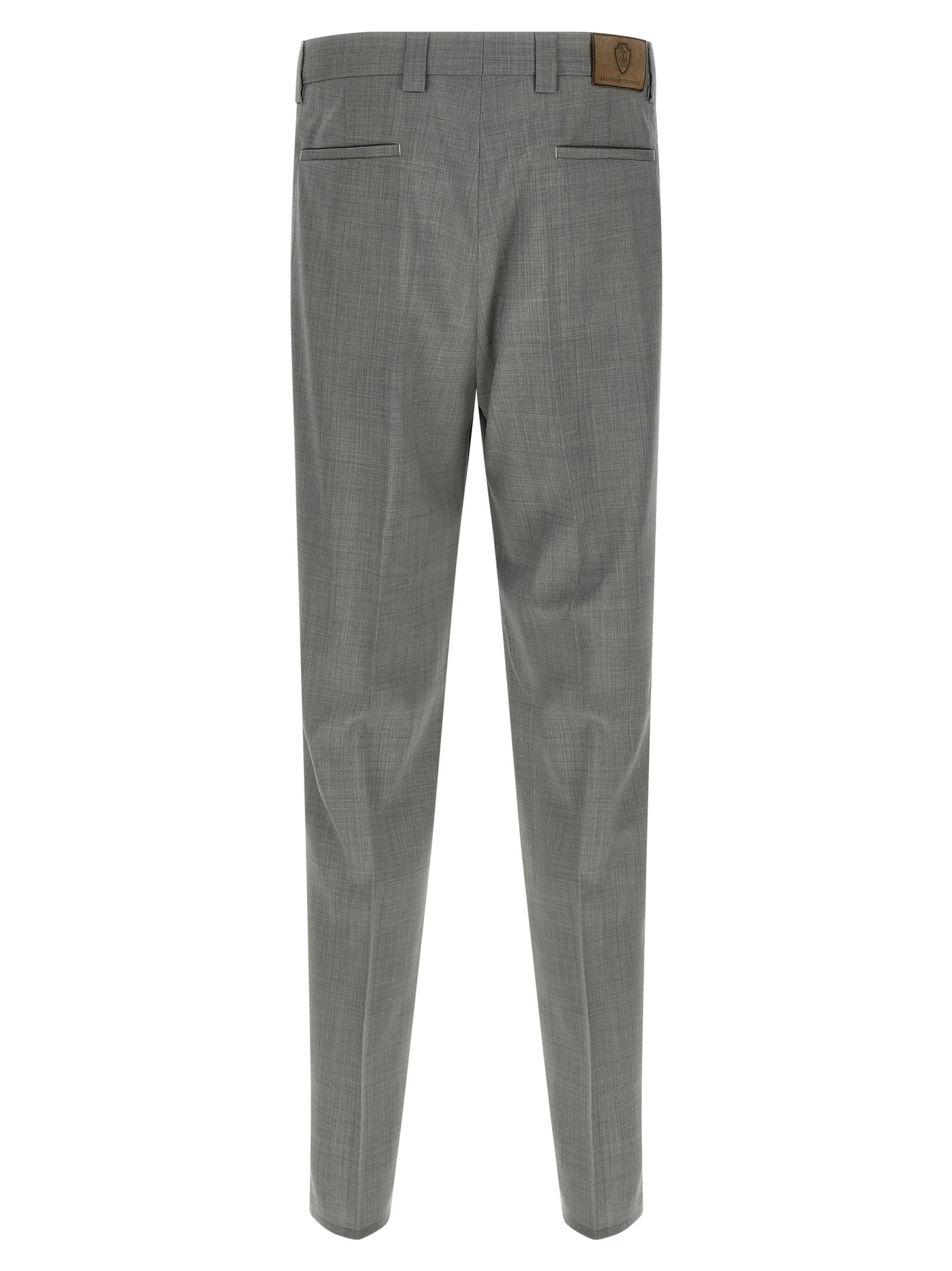 Mélange wool pants Pants
