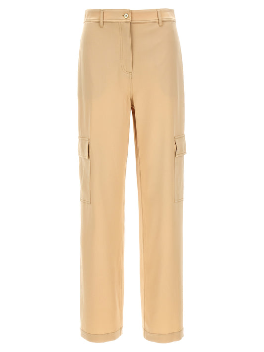 Satin cargo pants Pants