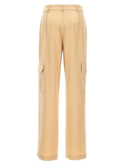 Satin cargo pants Pants