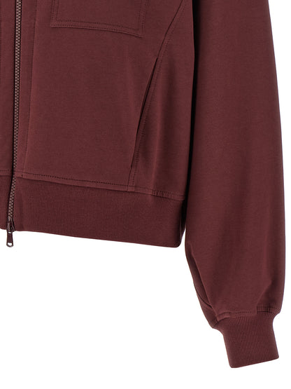 'Shiny Flap Detail' sweatshirt Sweatshirt