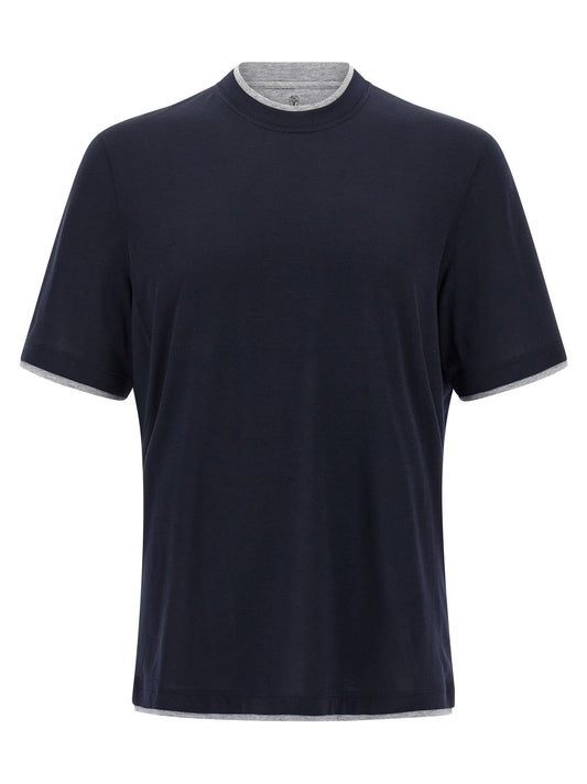 Double layer t-shirt T-shirt