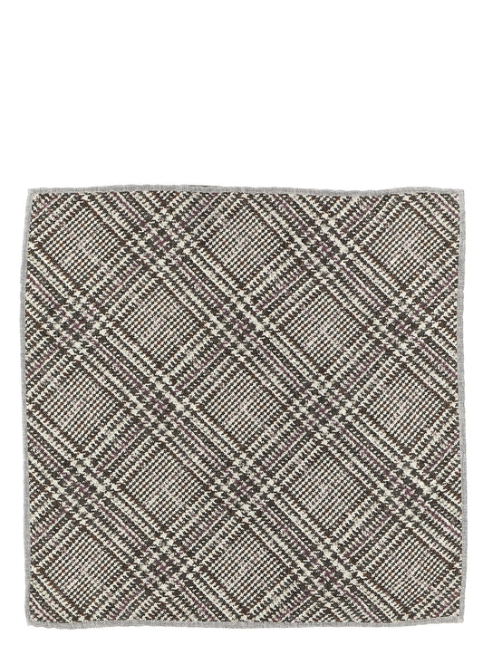 Prince of Wales pocket clutch bag Scarves, foulards