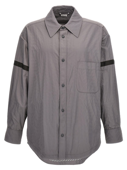 'Snap Front' overshirt Shirt, blouse