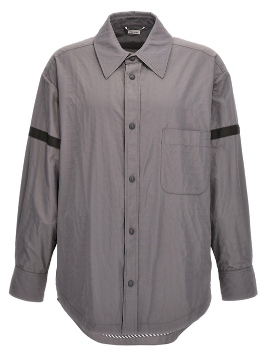 'Snap Front' overshirt Shirt, blouse