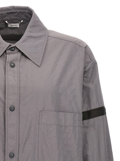 'Snap Front' overshirt Shirt, blouse