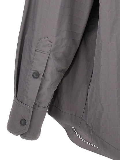 'Snap Front' overshirt Shirt, blouse
