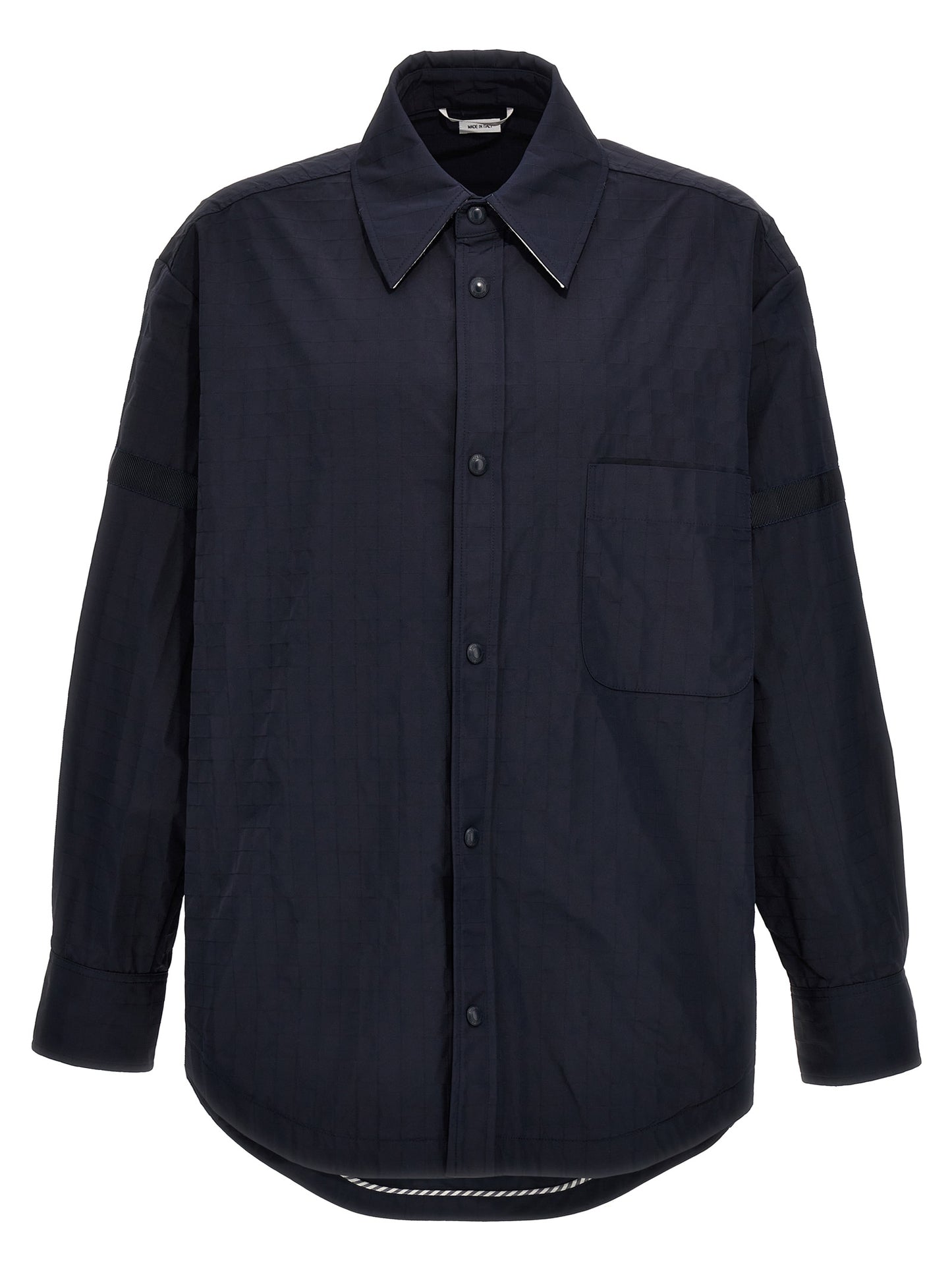 'Snap Front' overshirt Shirt, blouse