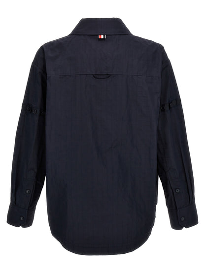 'Snap Front' overshirt Shirt, blouse