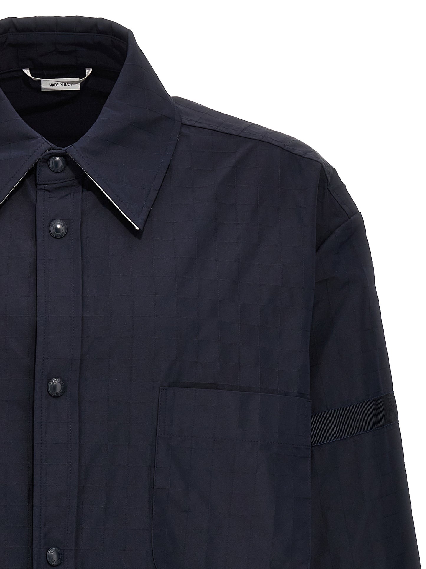 'Snap Front' overshirt Shirt, blouse