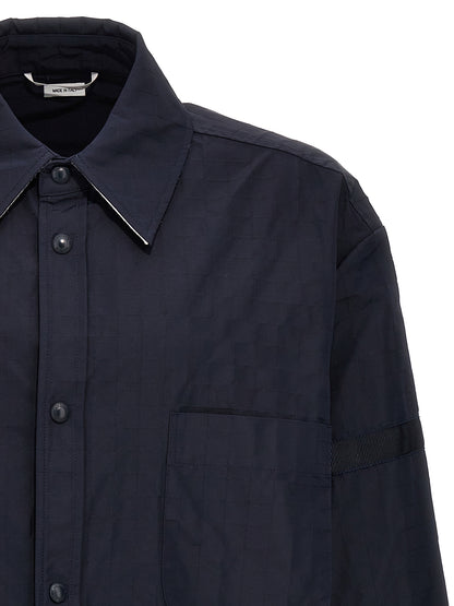 'Snap Front' overshirt Shirt, blouse