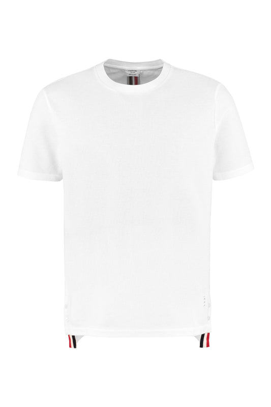 Thom Browne Piqué cotton t-shirt