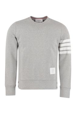 Thom Browne Cotton crew-neck sweatshirt