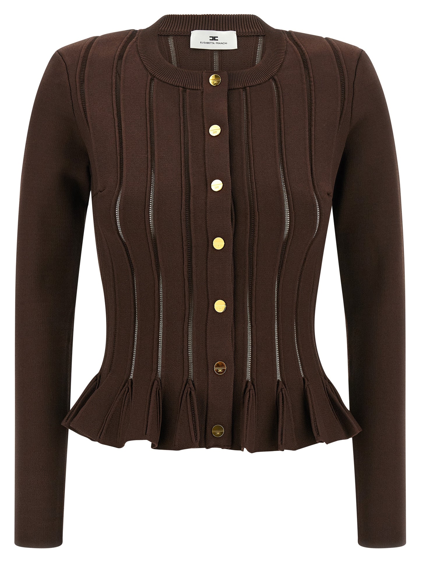 Cardigan trama à jour Sweater, cardigans