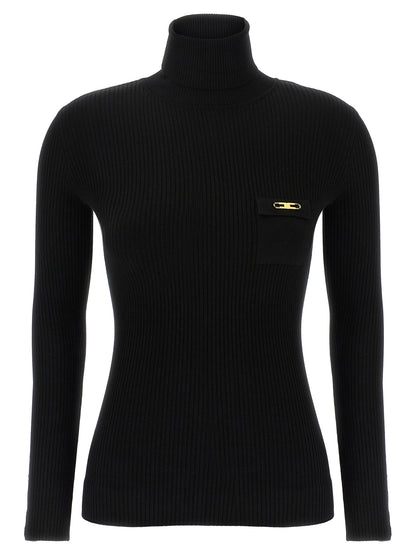 Ribbed turtleneck sweater Sweater, cardigans