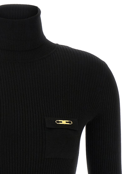 Ribbed turtleneck sweater Sweater, cardigans