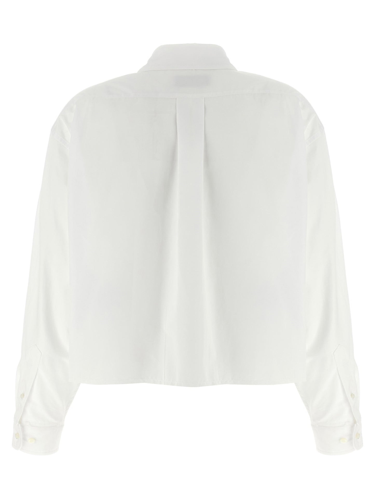 Raw cut crop shirt Shirt, blouse