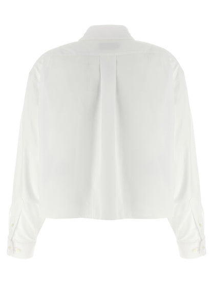 Raw cut crop shirt Shirt, blouse