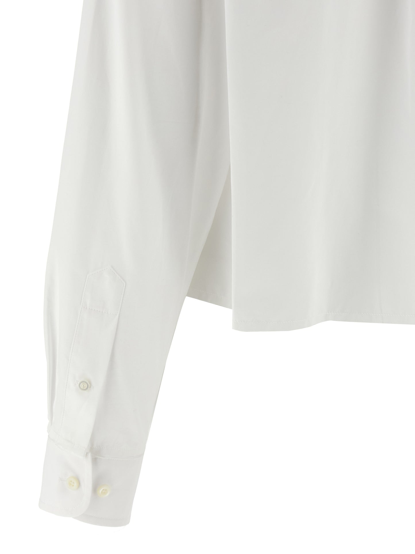 Raw cut crop shirt Shirt, blouse