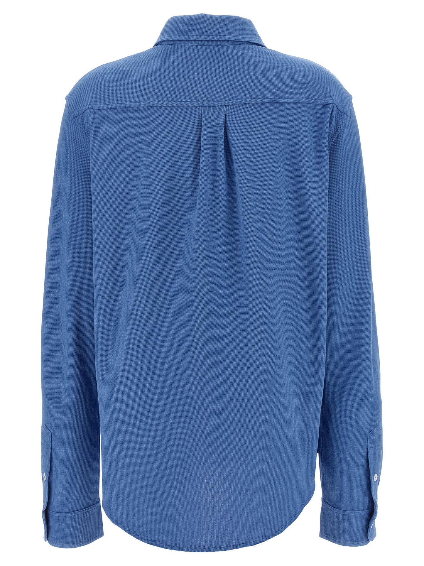 Piqué cotton shirt Shirt, blouse