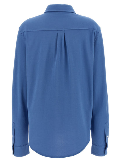 Piqué cotton shirt Shirt, blouse