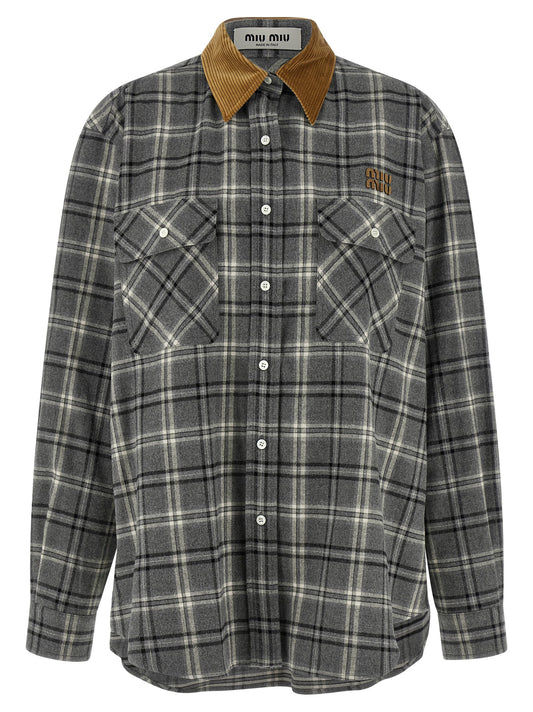 Check Shirt Shirt, blouse