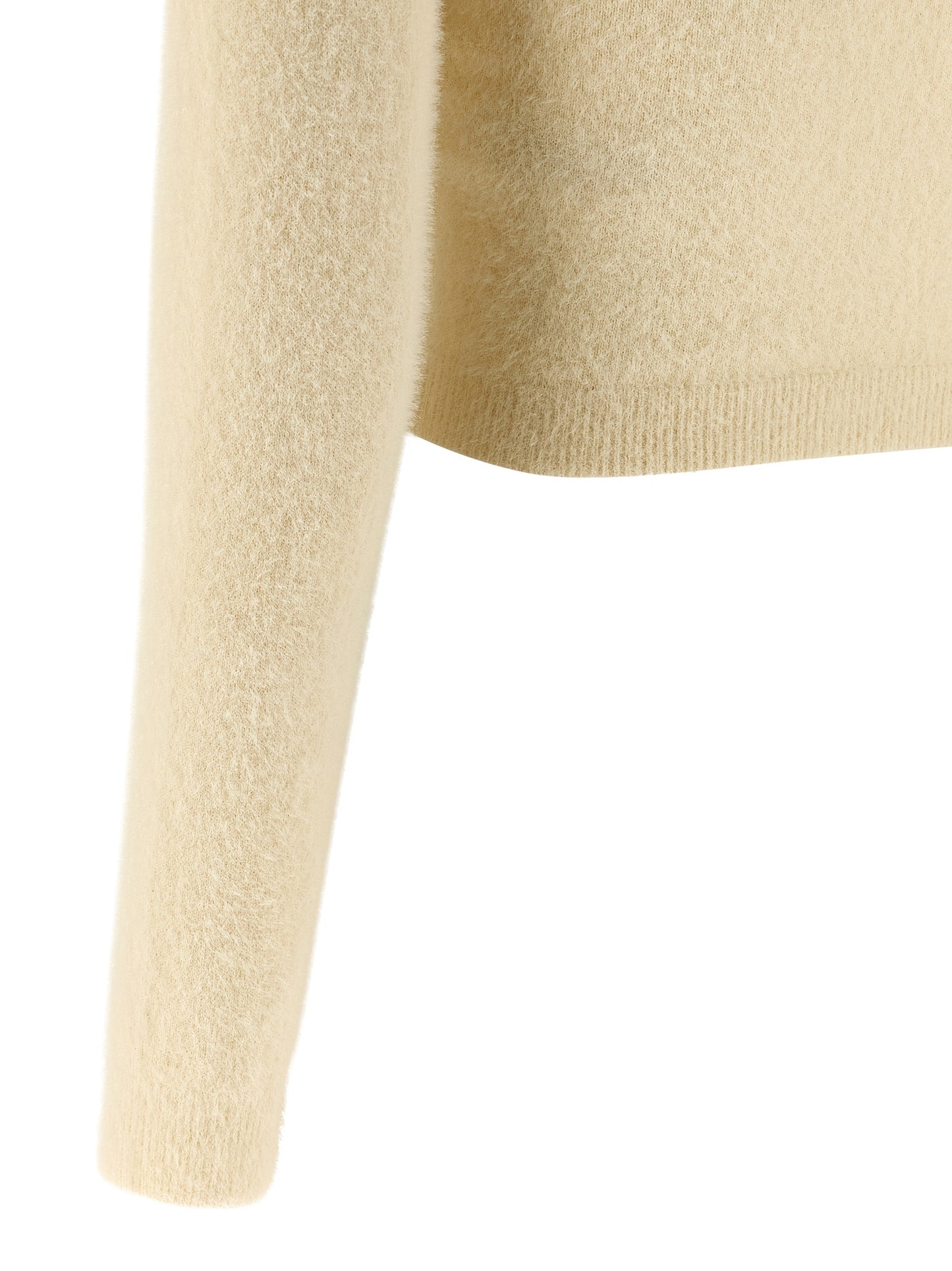 Brushed insert turtleneck sweater Sweater, cardigans