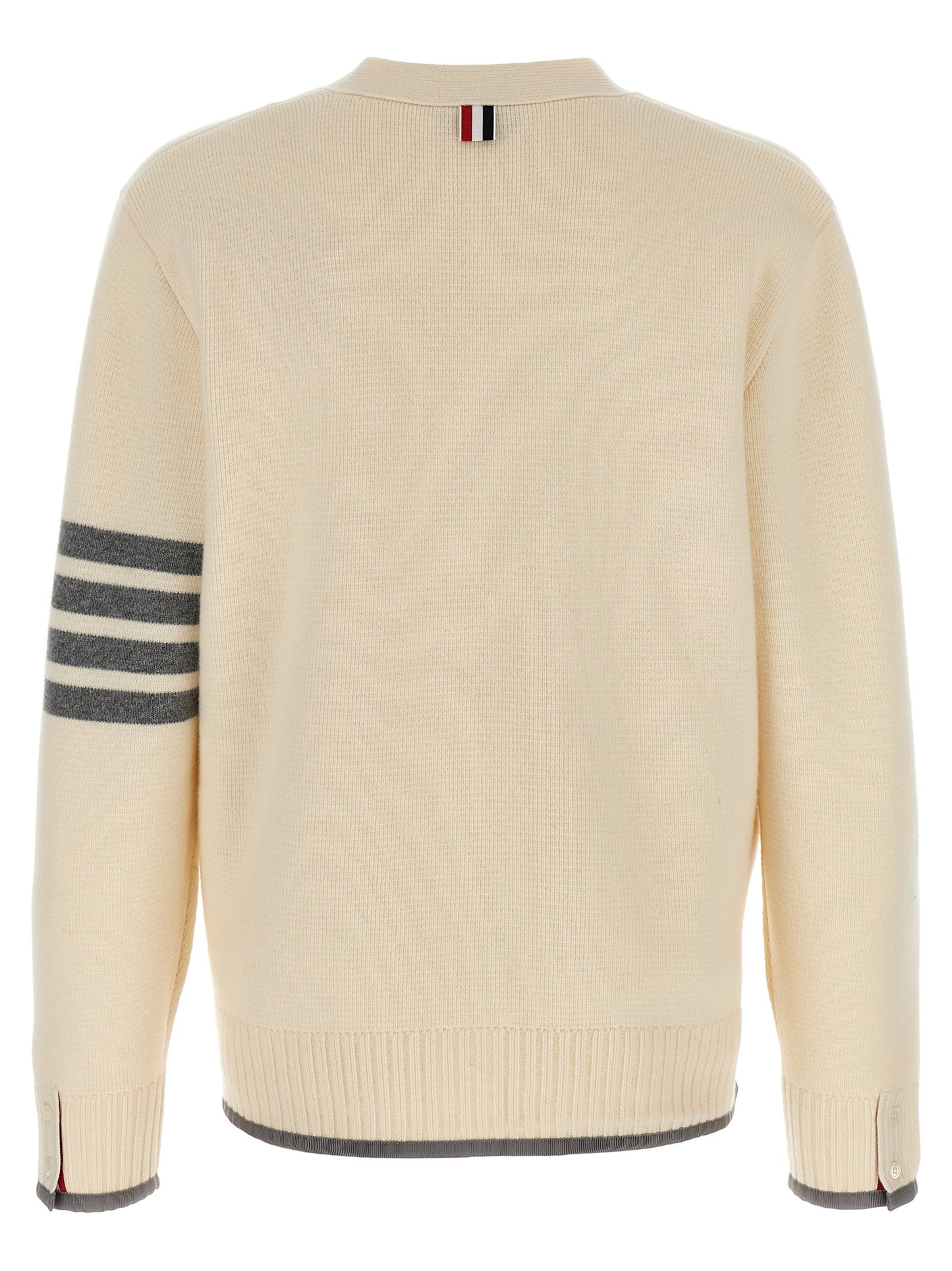 '4-Bar' Wool cardigan Sweater, cardigans