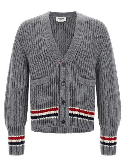 RWB tape cardigan Sweater, cardigans