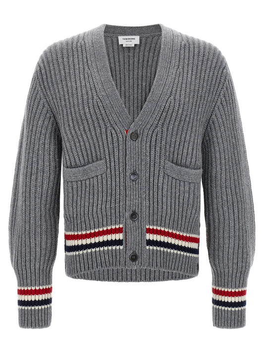 RWB tape cardigan Sweater, cardigans