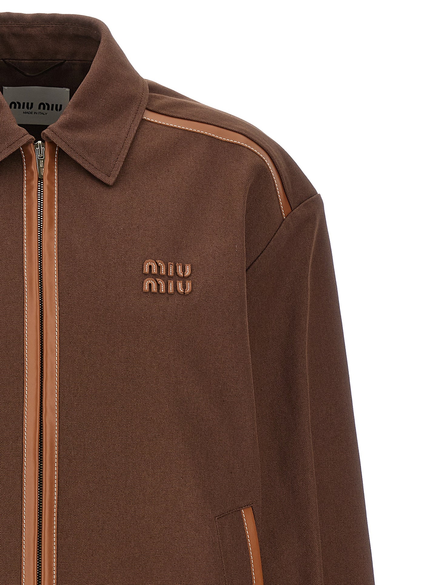 Logo patch blouson Casual jackets, parka