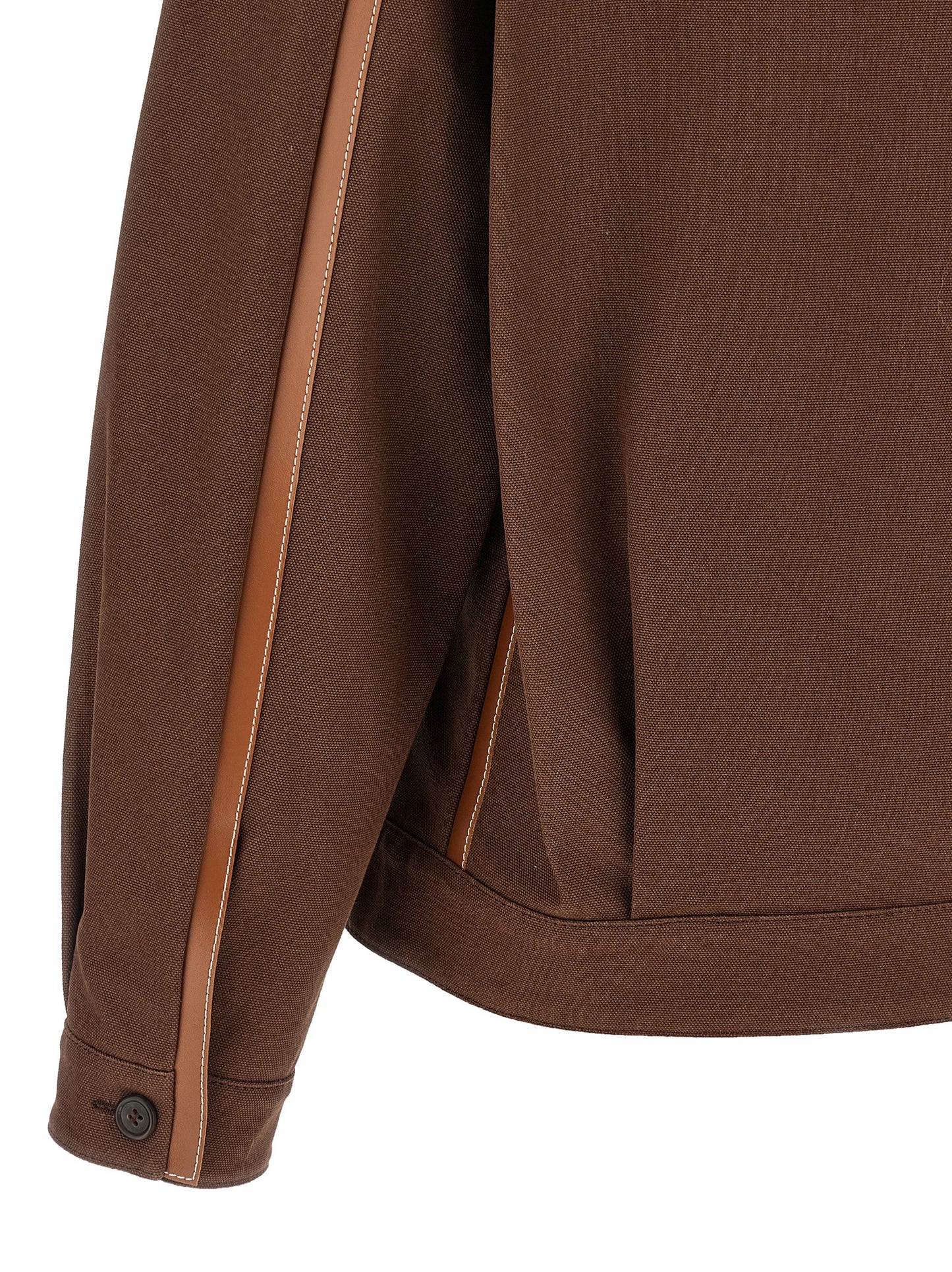 Logo patch blouson Casual jackets, parka