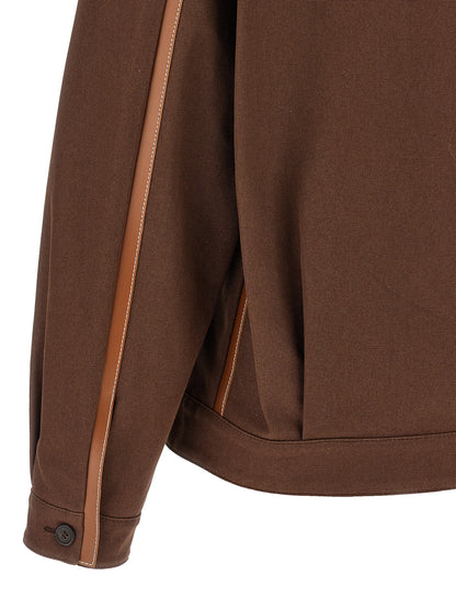Logo patch blouson Casual jackets, parka