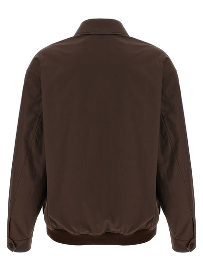 Panama cotton blouson Down jacket, Parka, Casual jackets