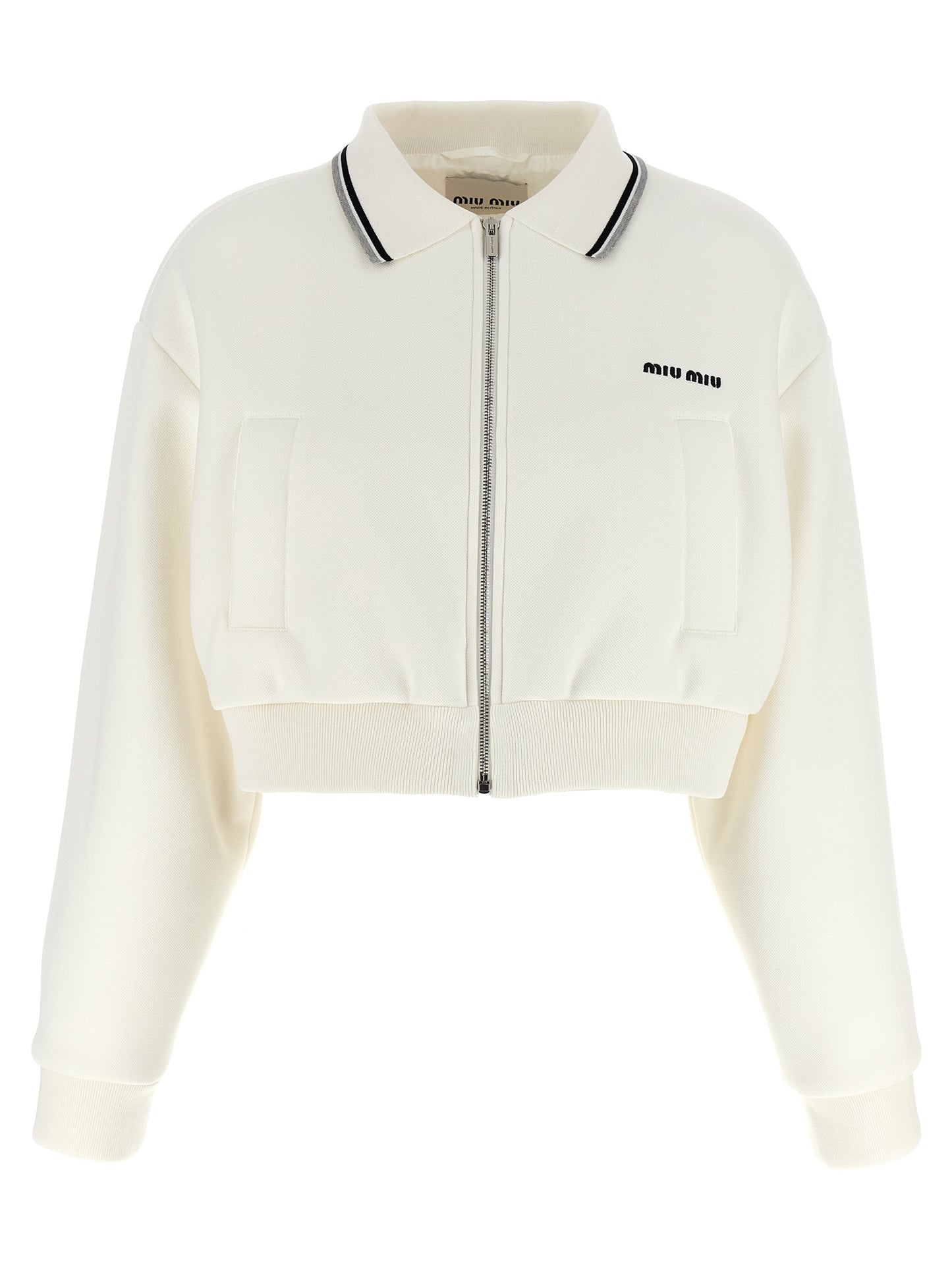 Piquet short bomber jacket Down jacket, Parka, Casual jackets