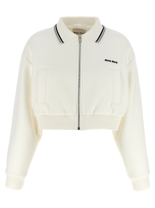 Piquet short bomber jacket Down jacket, Parka, Casual jackets