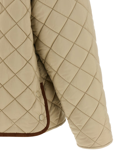 Suede detail blouson Down jacket, Parka, Casual jackets