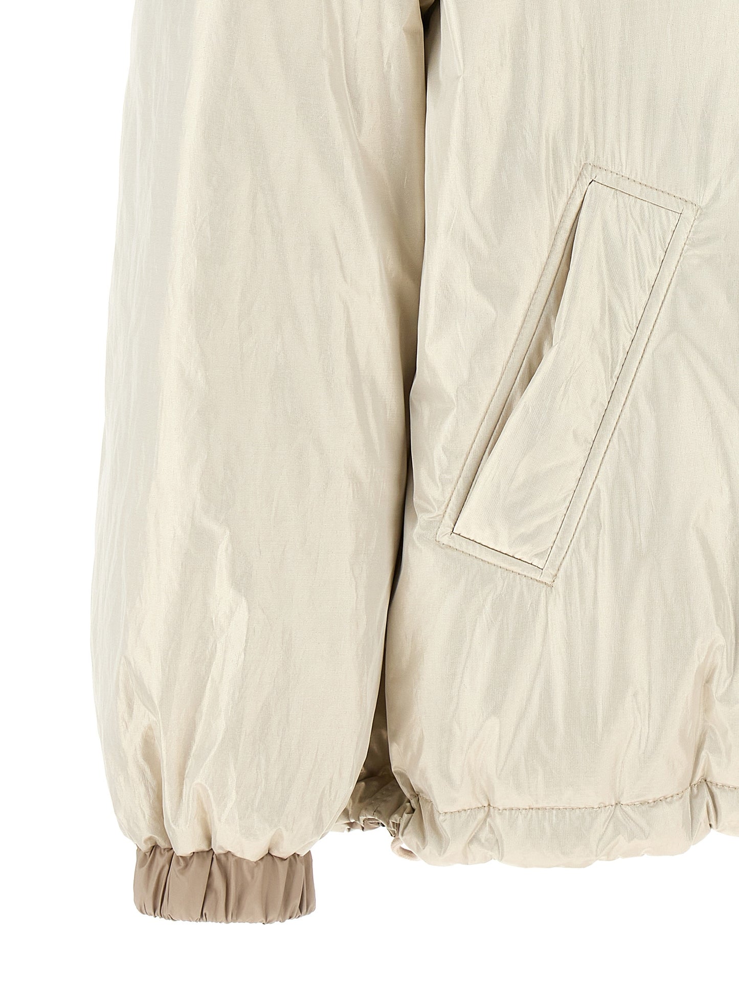 Laminated reversible down jacket Piumini, Parka, Giacche casual