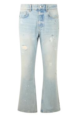 Represent Cotton bell-bottom jeans