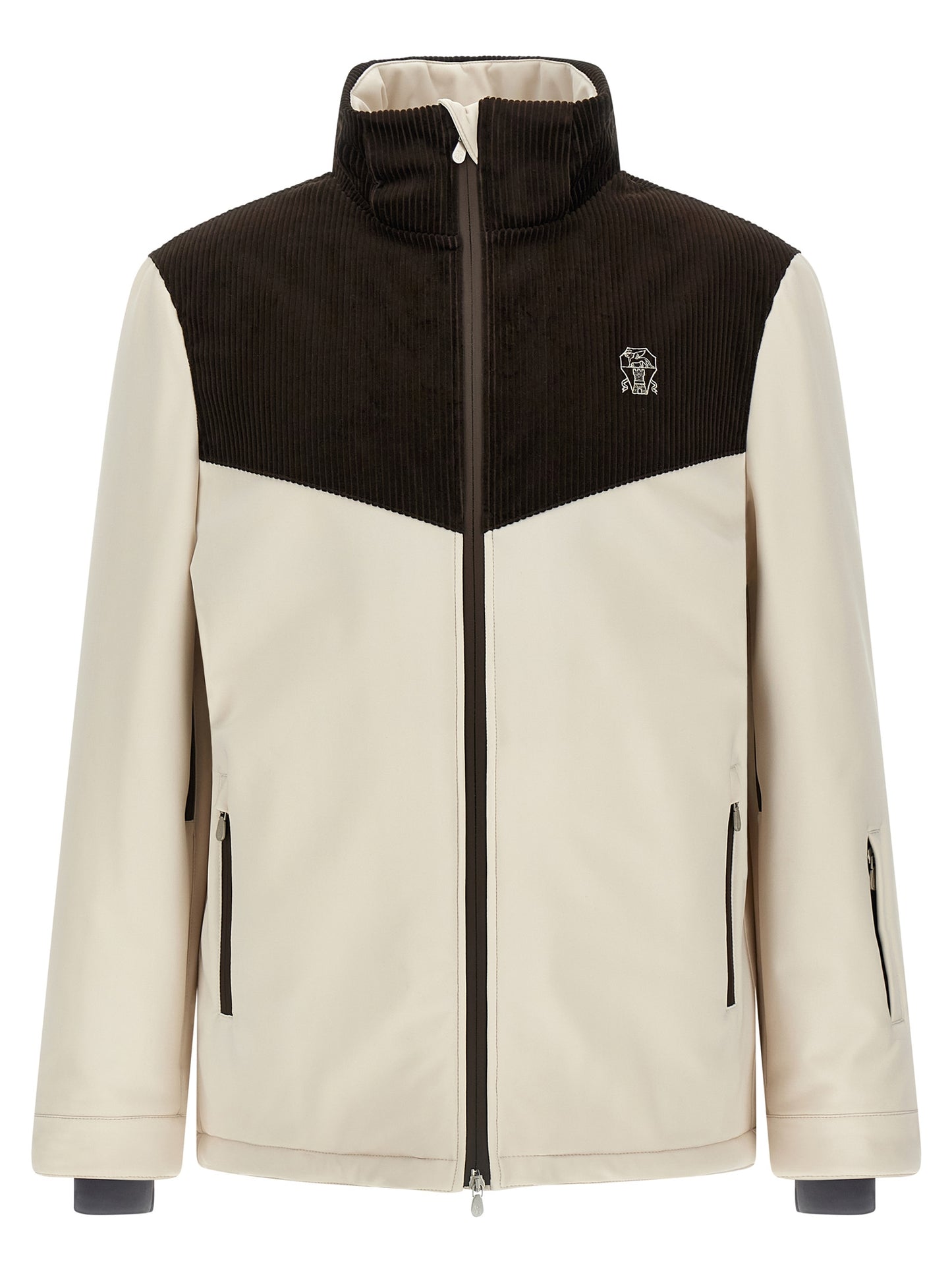 Corduroy insert ski jacket Down jacket, Parka, Casual jackets