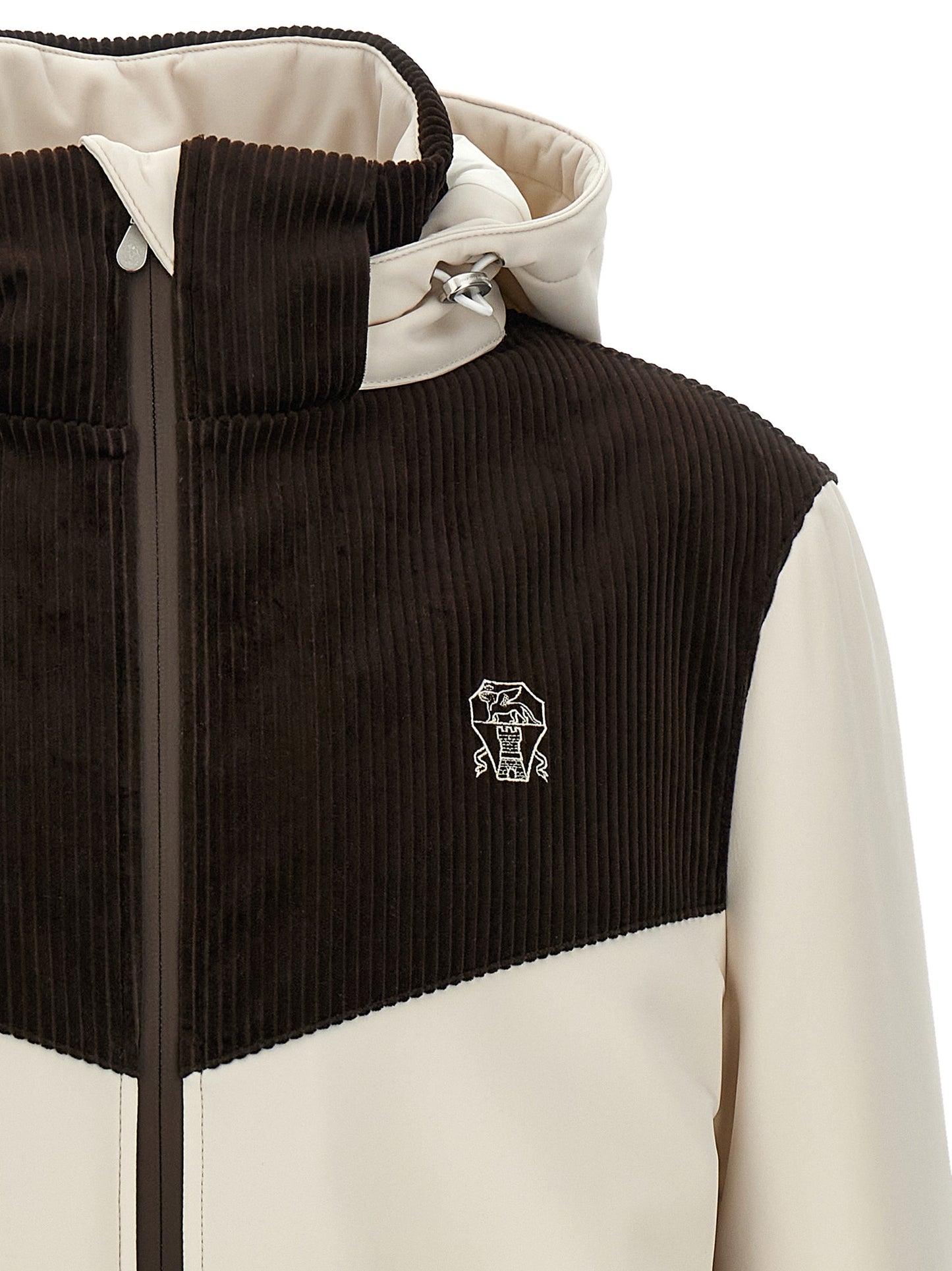 Corduroy insert ski jacket Down jacket, Parka, Casual jackets