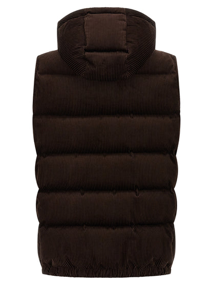 Velvet waistcoat Gilet