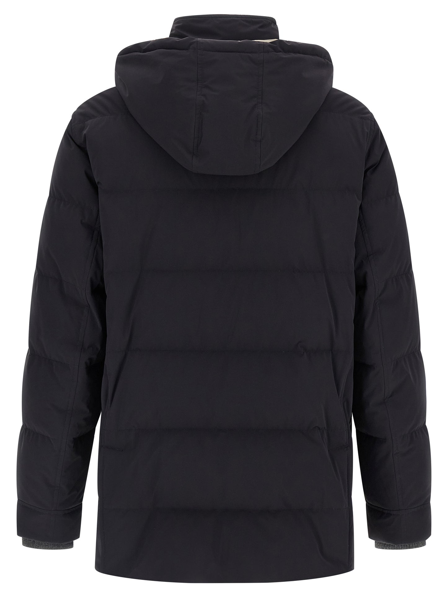 Knit insert down jacket Down jacket, Parka, Casual jackets