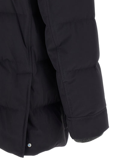 Knit insert down jacket Down jacket, Parka, Casual jackets